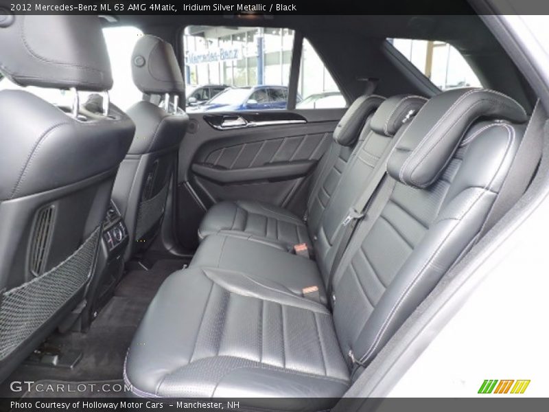 Rear Seat of 2012 ML 63 AMG 4Matic