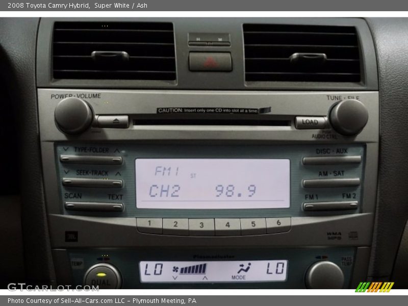 Super White / Ash 2008 Toyota Camry Hybrid