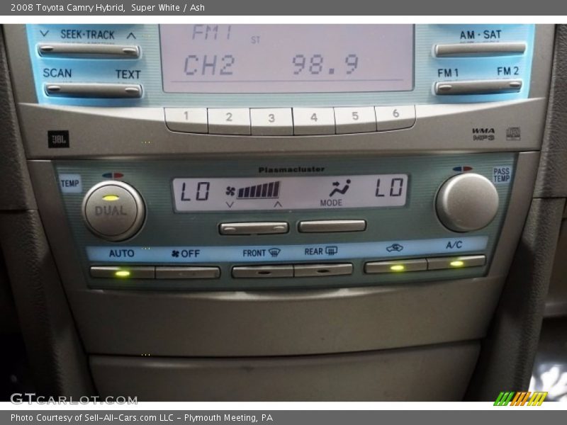 Super White / Ash 2008 Toyota Camry Hybrid