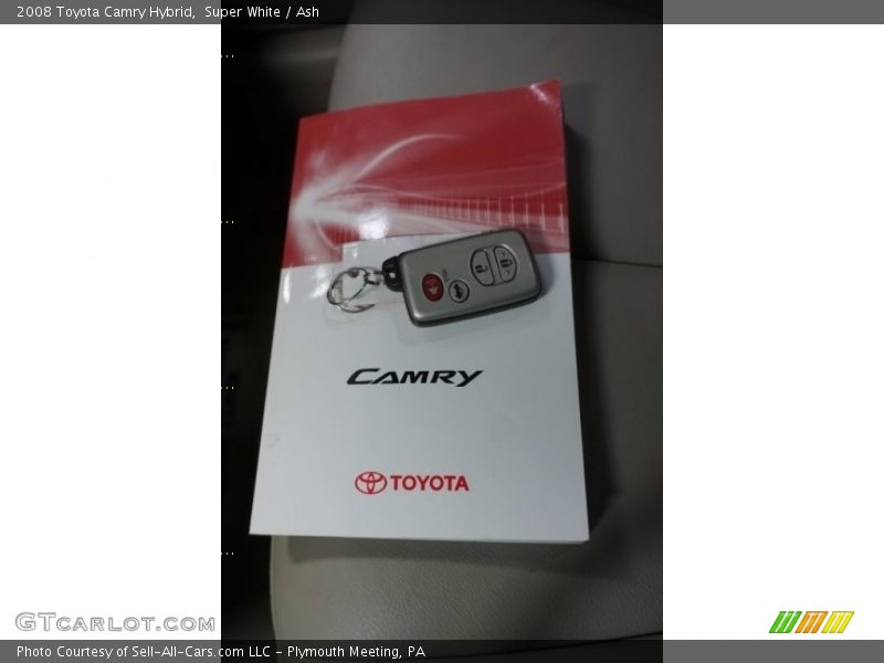 Super White / Ash 2008 Toyota Camry Hybrid