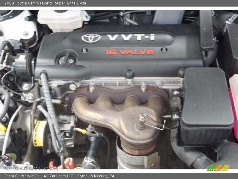 Super White / Ash 2008 Toyota Camry Hybrid