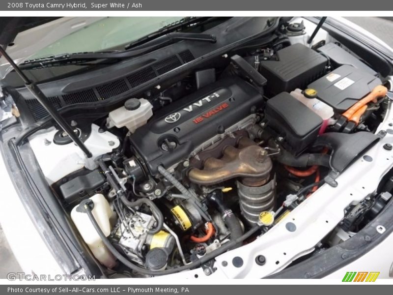 Super White / Ash 2008 Toyota Camry Hybrid