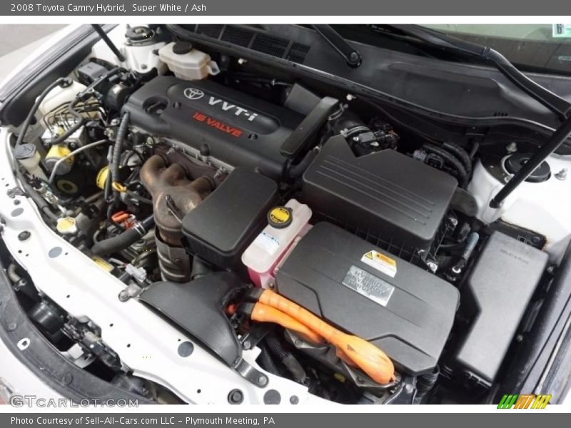 Super White / Ash 2008 Toyota Camry Hybrid