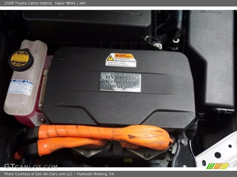 Super White / Ash 2008 Toyota Camry Hybrid