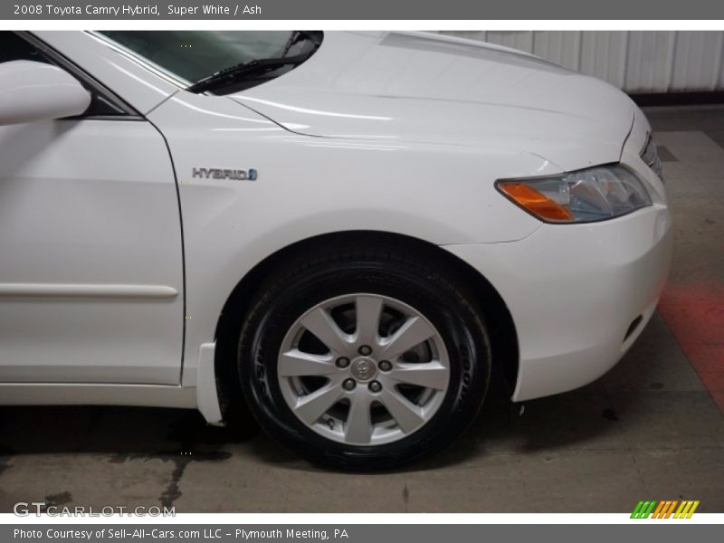 Super White / Ash 2008 Toyota Camry Hybrid