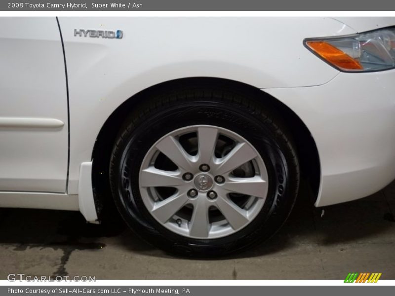 Super White / Ash 2008 Toyota Camry Hybrid