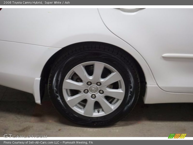 Super White / Ash 2008 Toyota Camry Hybrid