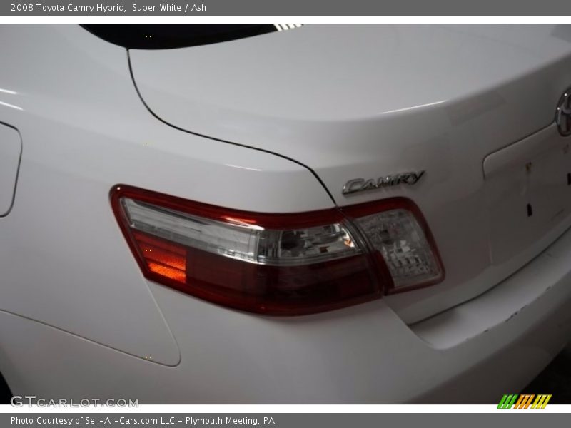 Super White / Ash 2008 Toyota Camry Hybrid