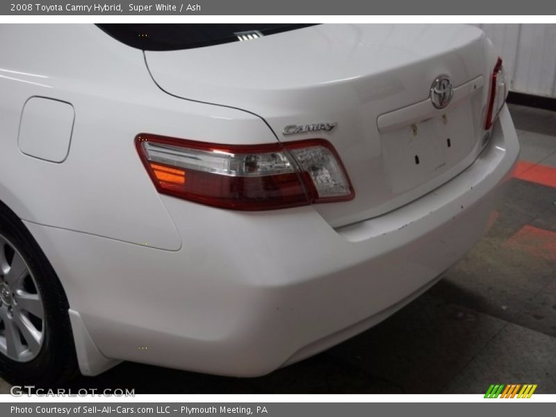 Super White / Ash 2008 Toyota Camry Hybrid