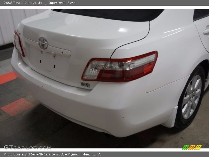 Super White / Ash 2008 Toyota Camry Hybrid