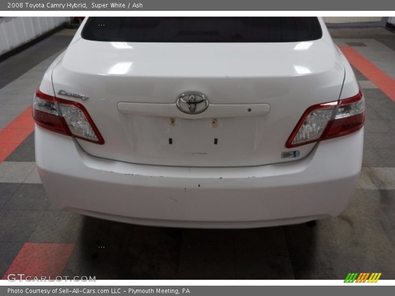 Super White / Ash 2008 Toyota Camry Hybrid