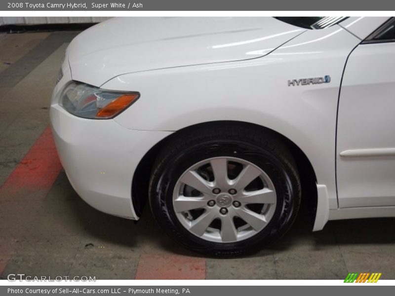 Super White / Ash 2008 Toyota Camry Hybrid