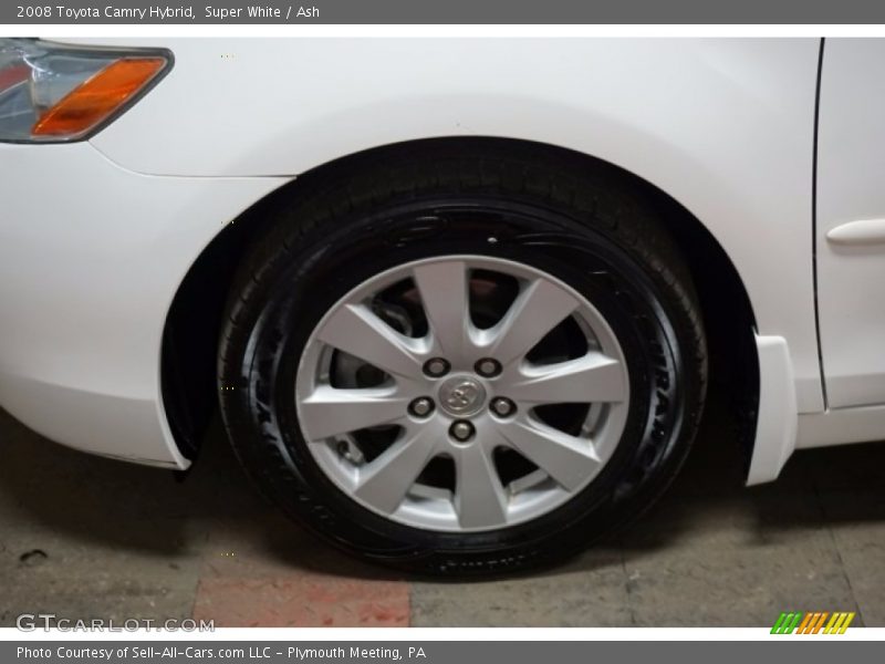 Super White / Ash 2008 Toyota Camry Hybrid