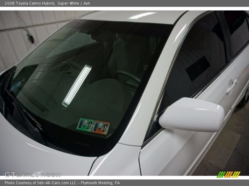 Super White / Ash 2008 Toyota Camry Hybrid