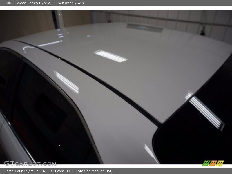 Super White / Ash 2008 Toyota Camry Hybrid
