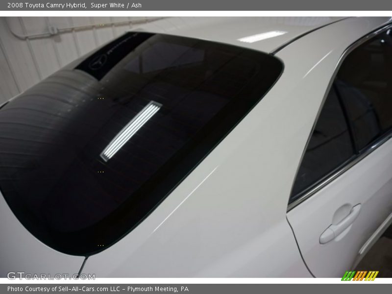 Super White / Ash 2008 Toyota Camry Hybrid