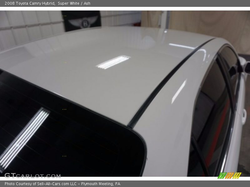 Super White / Ash 2008 Toyota Camry Hybrid