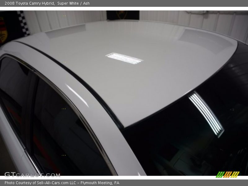 Super White / Ash 2008 Toyota Camry Hybrid