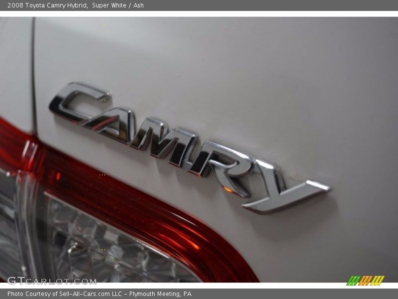 Super White / Ash 2008 Toyota Camry Hybrid