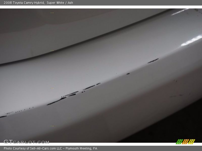 Super White / Ash 2008 Toyota Camry Hybrid