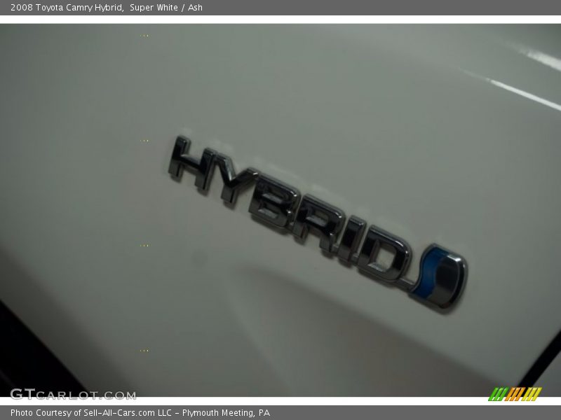 Super White / Ash 2008 Toyota Camry Hybrid