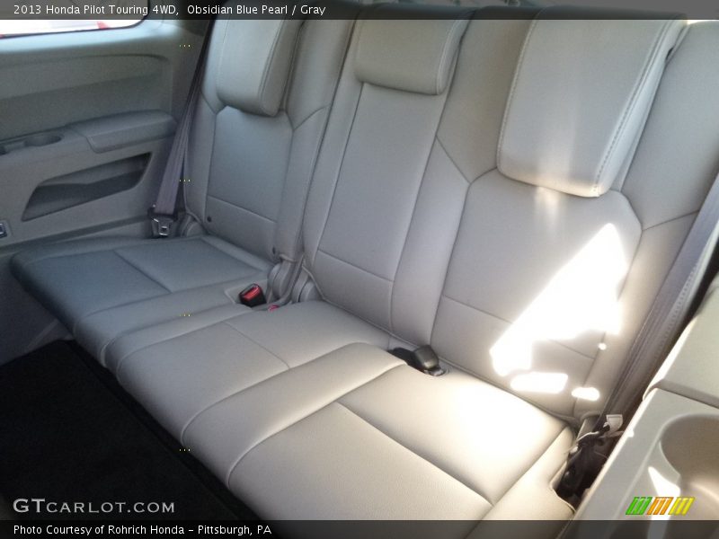 Obsidian Blue Pearl / Gray 2013 Honda Pilot Touring 4WD