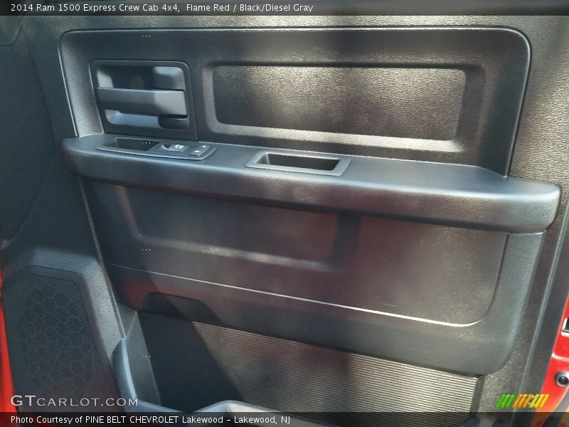 Flame Red / Black/Diesel Gray 2014 Ram 1500 Express Crew Cab 4x4