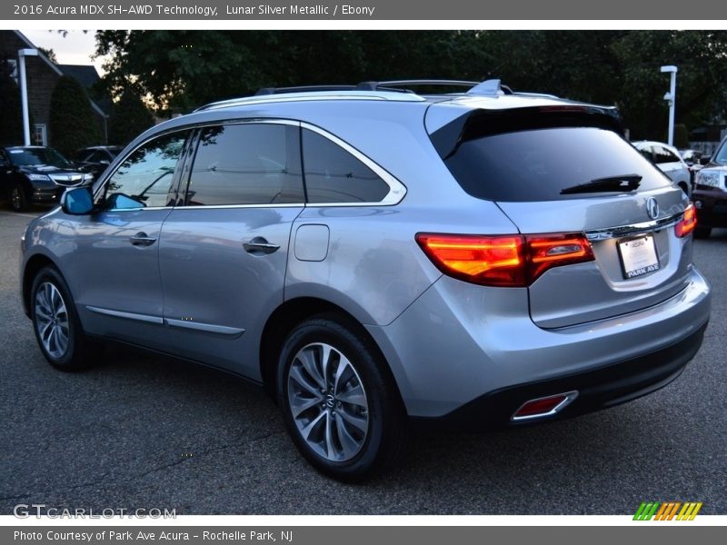 Lunar Silver Metallic / Ebony 2016 Acura MDX SH-AWD Technology