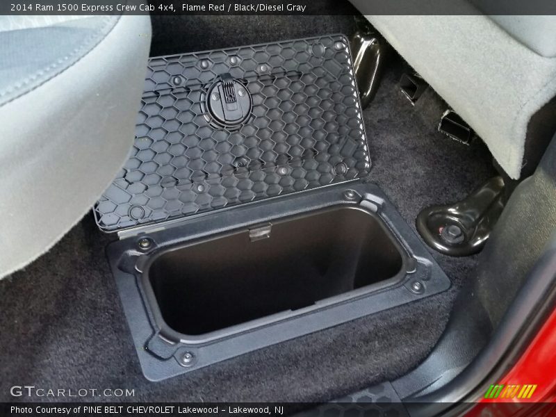 Flame Red / Black/Diesel Gray 2014 Ram 1500 Express Crew Cab 4x4