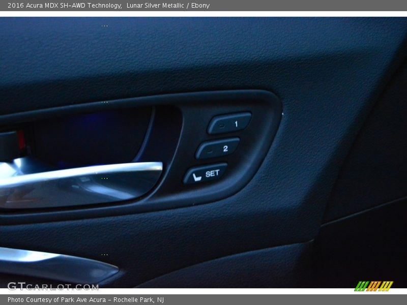 Lunar Silver Metallic / Ebony 2016 Acura MDX SH-AWD Technology