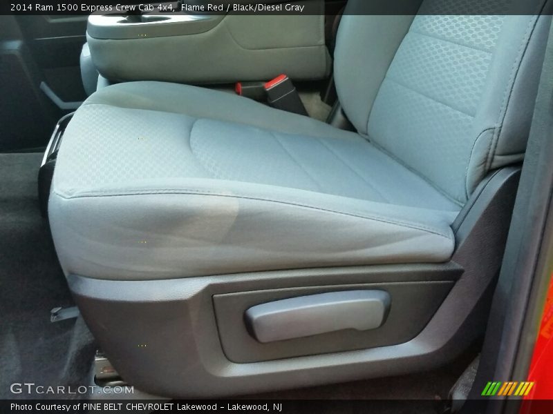Flame Red / Black/Diesel Gray 2014 Ram 1500 Express Crew Cab 4x4