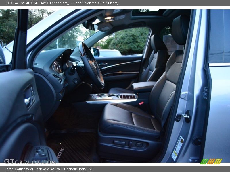 Lunar Silver Metallic / Ebony 2016 Acura MDX SH-AWD Technology