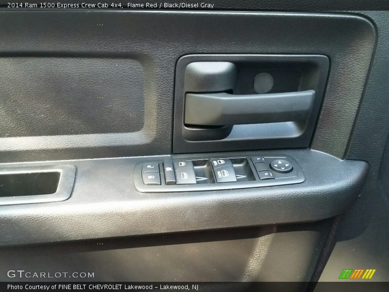 Flame Red / Black/Diesel Gray 2014 Ram 1500 Express Crew Cab 4x4