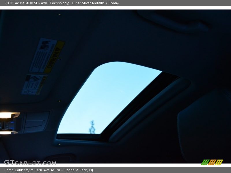 Lunar Silver Metallic / Ebony 2016 Acura MDX SH-AWD Technology
