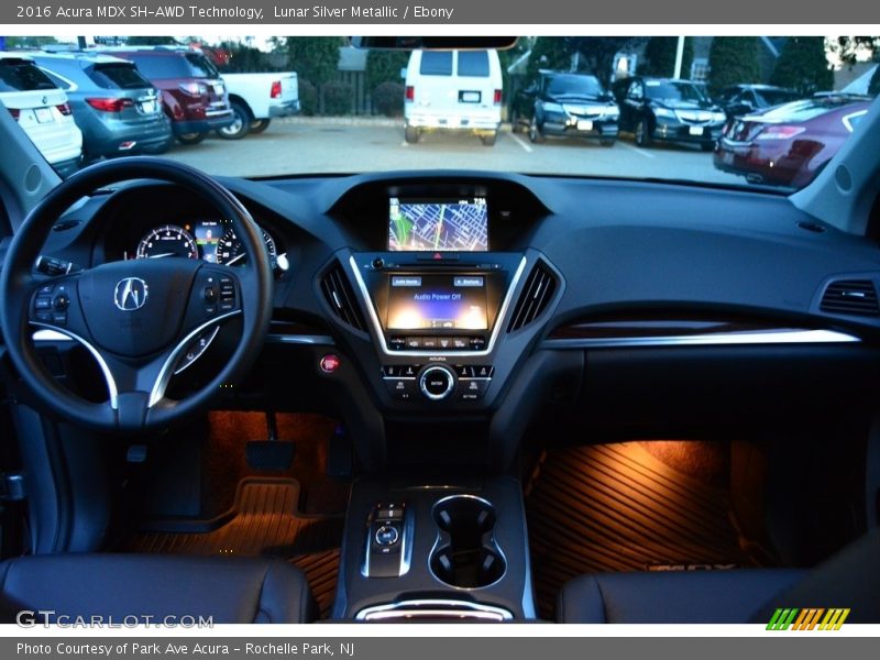 Lunar Silver Metallic / Ebony 2016 Acura MDX SH-AWD Technology
