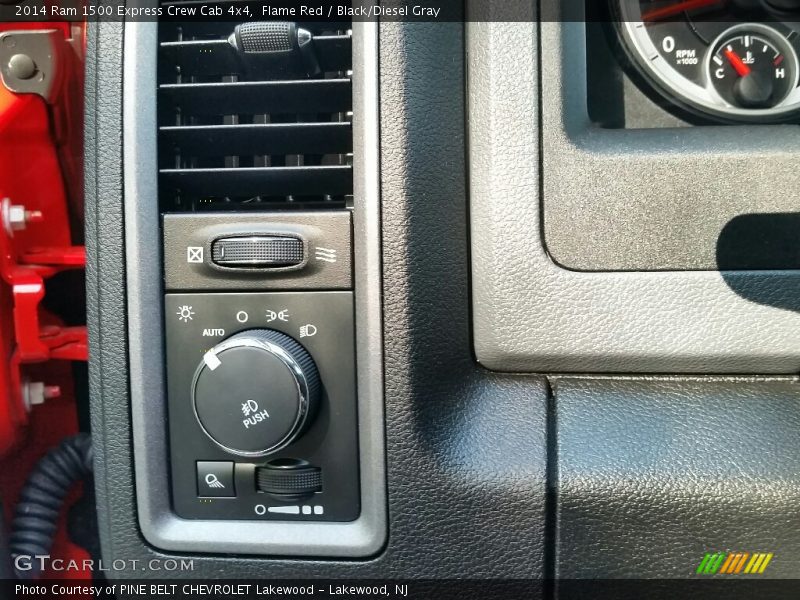 Flame Red / Black/Diesel Gray 2014 Ram 1500 Express Crew Cab 4x4