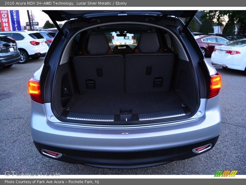 Lunar Silver Metallic / Ebony 2016 Acura MDX SH-AWD Technology