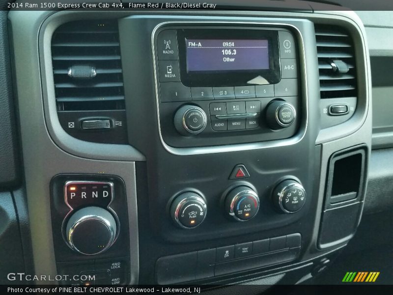 Flame Red / Black/Diesel Gray 2014 Ram 1500 Express Crew Cab 4x4