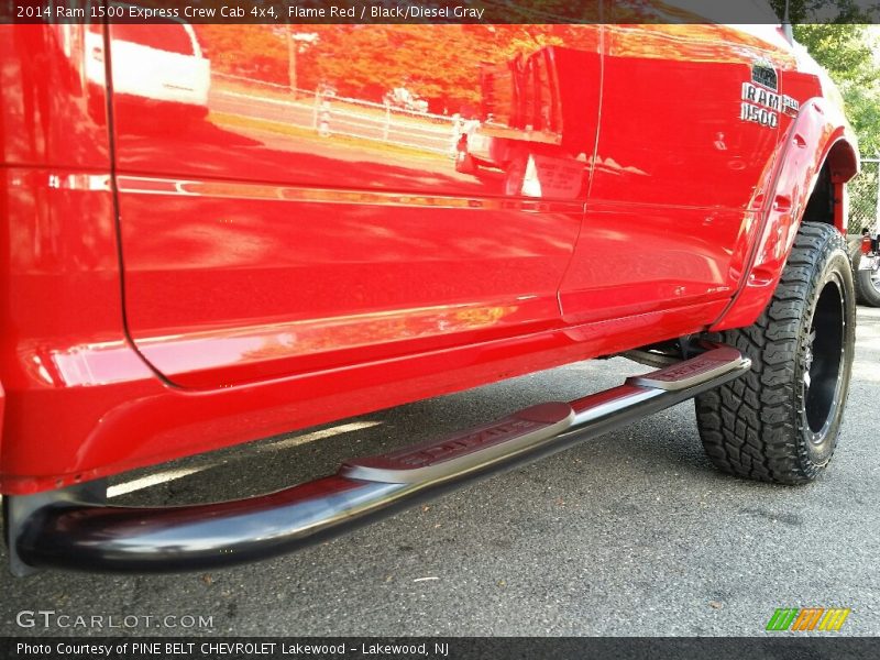 Flame Red / Black/Diesel Gray 2014 Ram 1500 Express Crew Cab 4x4