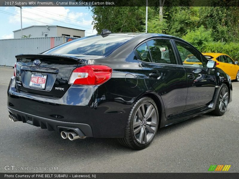 Crystal Black Silica / Carbon Black 2017 Subaru WRX Premium