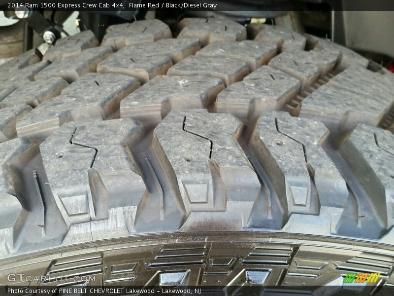 Flame Red / Black/Diesel Gray 2014 Ram 1500 Express Crew Cab 4x4