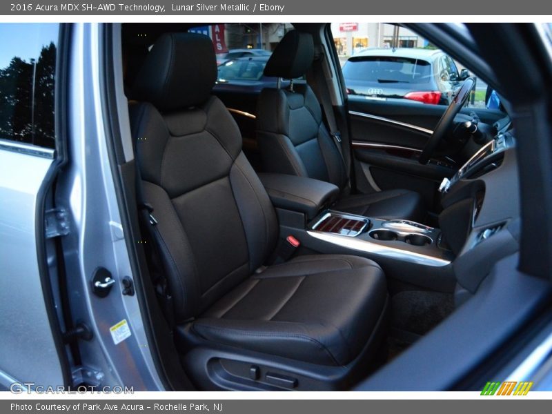 Lunar Silver Metallic / Ebony 2016 Acura MDX SH-AWD Technology