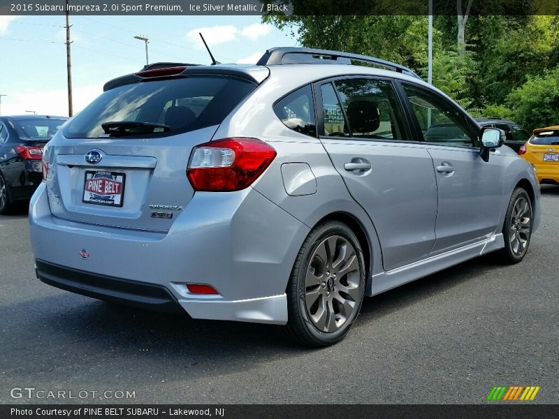 Ice Silver Metallic / Black 2016 Subaru Impreza 2.0i Sport Premium