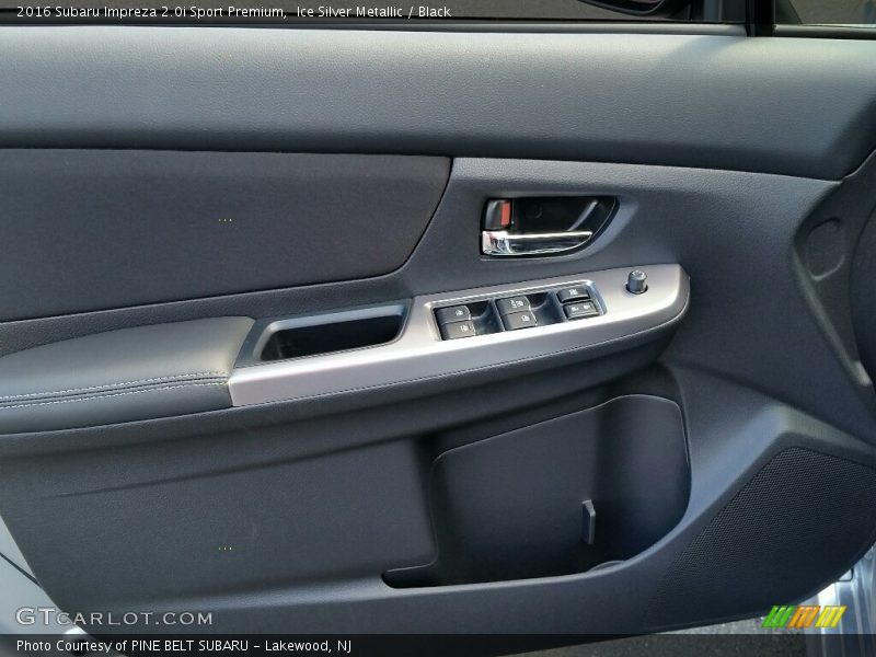Ice Silver Metallic / Black 2016 Subaru Impreza 2.0i Sport Premium