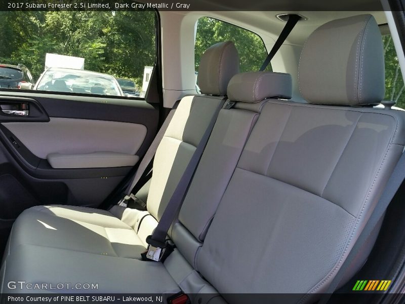 Dark Gray Metallic / Gray 2017 Subaru Forester 2.5i Limited