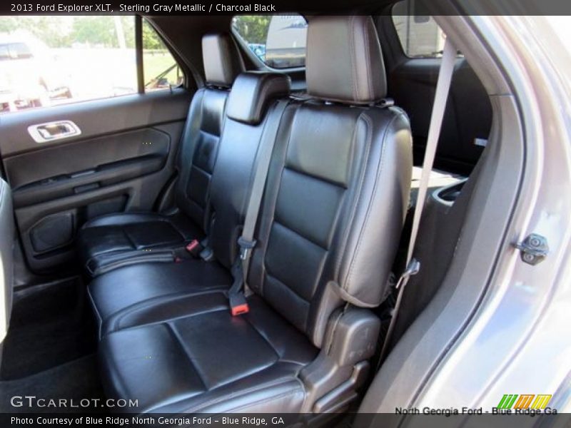 Sterling Gray Metallic / Charcoal Black 2013 Ford Explorer XLT