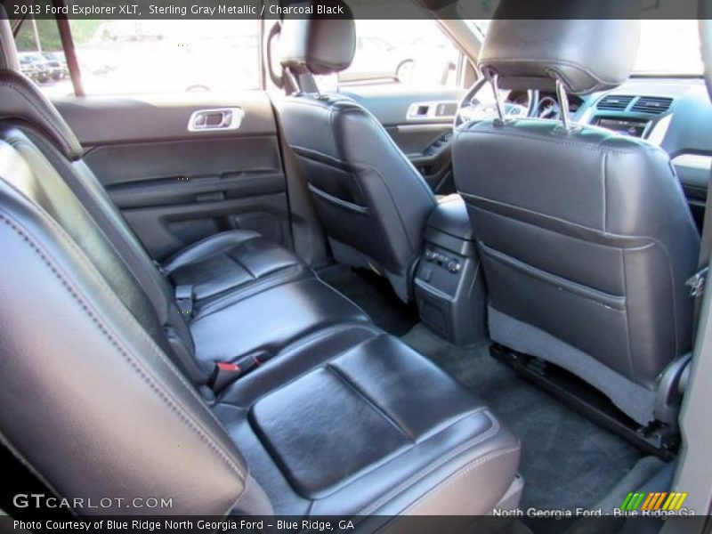 Sterling Gray Metallic / Charcoal Black 2013 Ford Explorer XLT