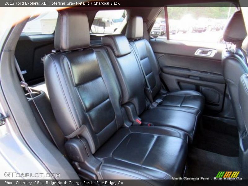 Sterling Gray Metallic / Charcoal Black 2013 Ford Explorer XLT