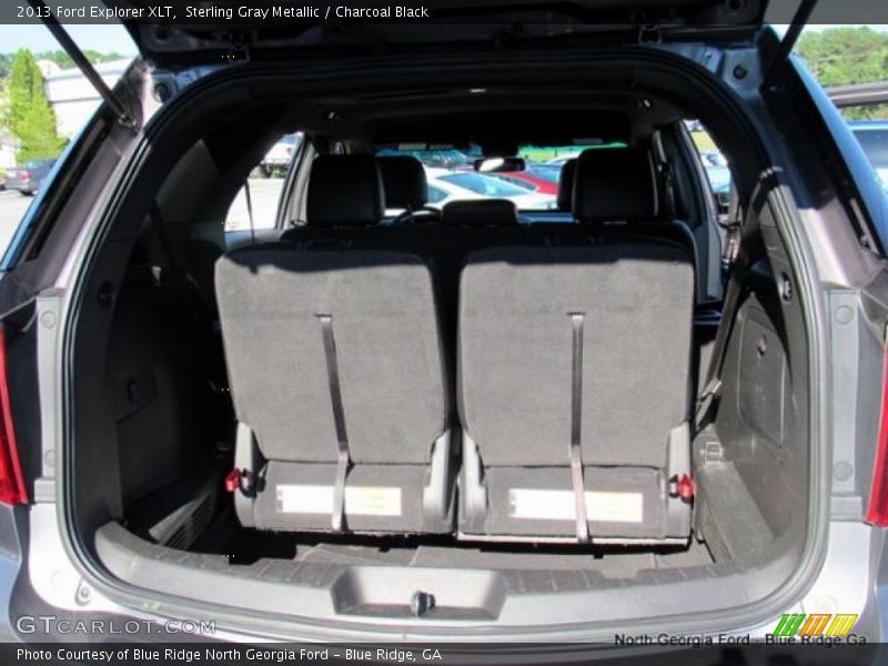 Sterling Gray Metallic / Charcoal Black 2013 Ford Explorer XLT
