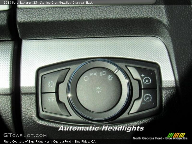 Sterling Gray Metallic / Charcoal Black 2013 Ford Explorer XLT